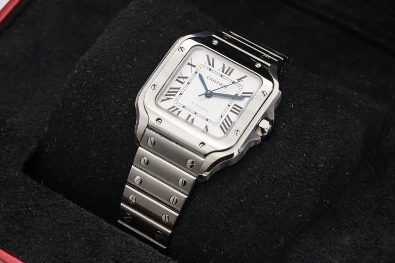 Cartier Santos 100 35mm x 41mm Stainless Steel WSSA0029 2021