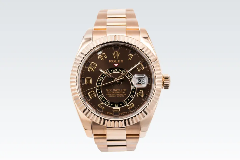 Rolex Sky-Dweller 42mm 18ct Rose Gold Oyster 326935 2018