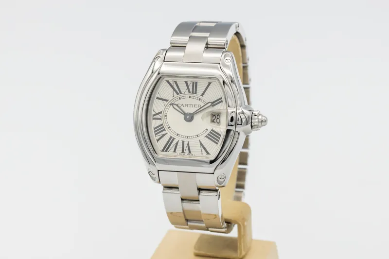 Cartier Roadster 37mmx31mm Stainless Steel W62016V3/2675 Circa 2010