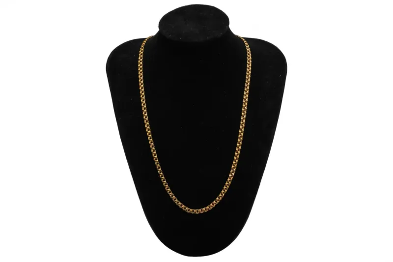 14ct Yellow Gold Belcher Link Chain Necklace