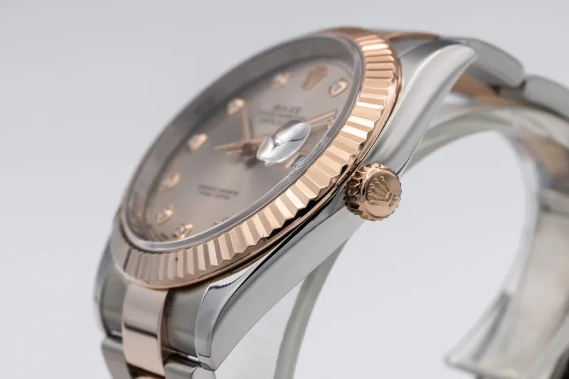 Rolex DateJust 41mm Steel & 18ct Rose Gold Oyster 126331 2018