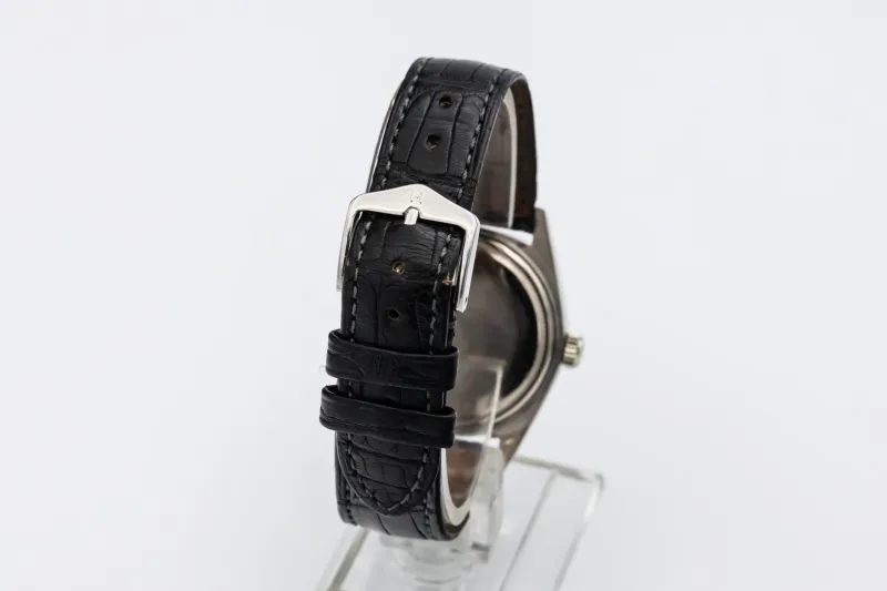 Rolex Day-Date 36mm Black Leather 18ct White Gold 1803 - 1974
