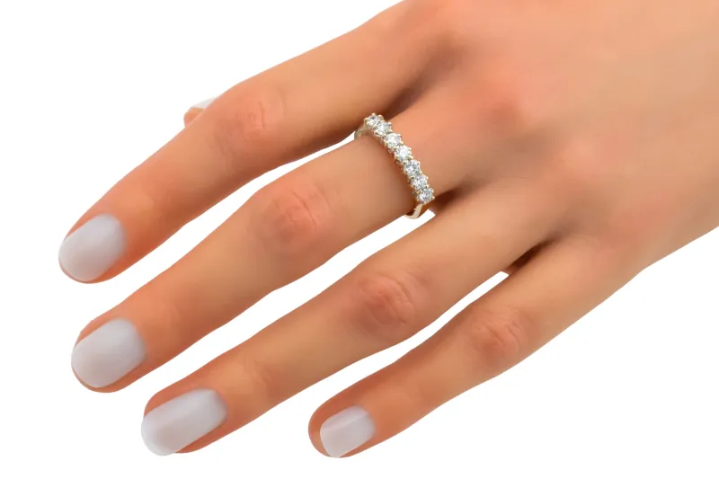 18ct Yellow Gold Diamond Eternity Ring 0.56ct