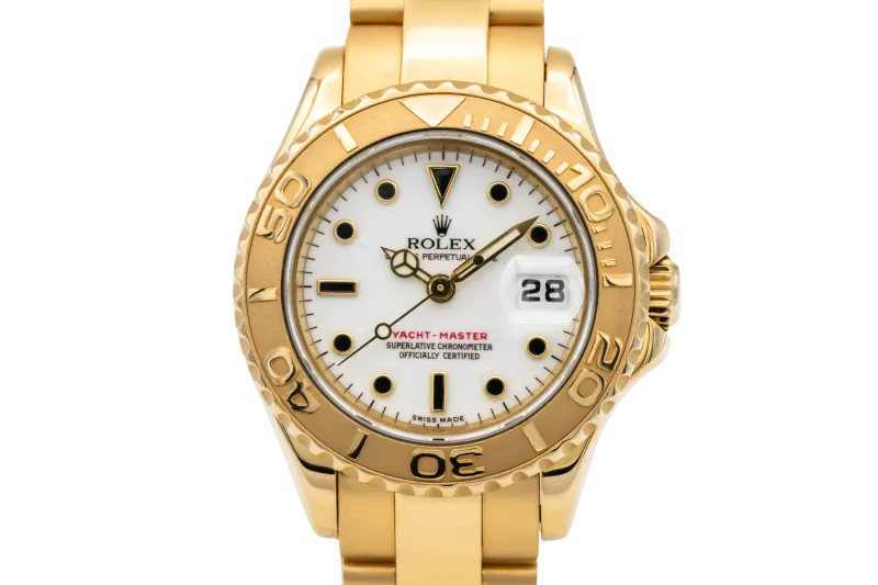 Rolex Yacht-Master 29mm 18ct Yellow Gold Oyster 69628 1994