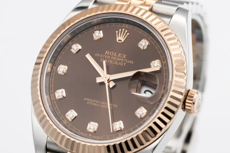 Rolex DateJust 41mm Steel & 18ct Rose Gold Jubilee 126331 2022