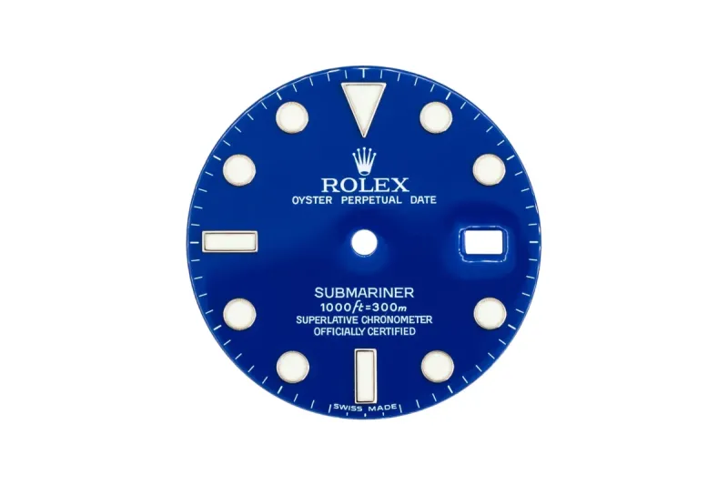 Rolex Submariner 40mm Blue Round Index Markers Dial
