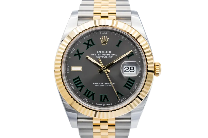 Rolex DateJust 41mm 'Wimbledon' Steel & 18ct Yellow Gold Jubilee 126333 2026