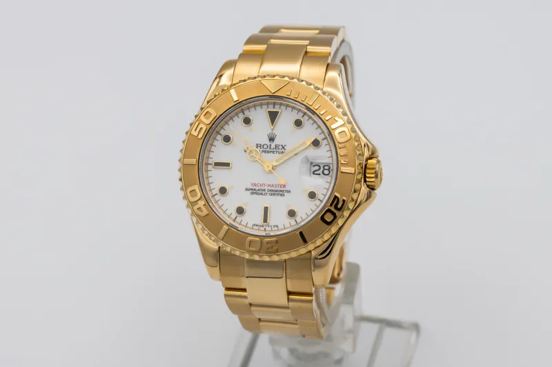 Rolex Yacht-Master 35mm 18ct Yellow Gold Oyster 68628 1999