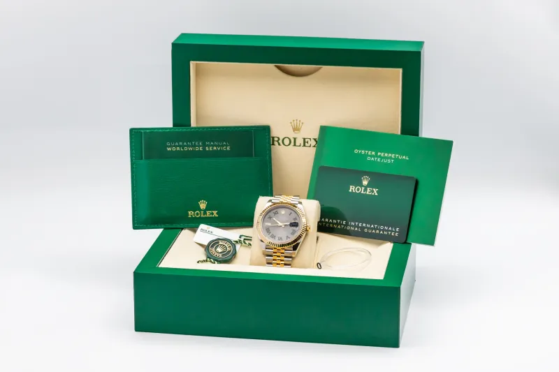 Rolex DateJust 41mm ‘Wimbledon’ Steel & 18ct Yellow Gold Jubilee 126333 2022