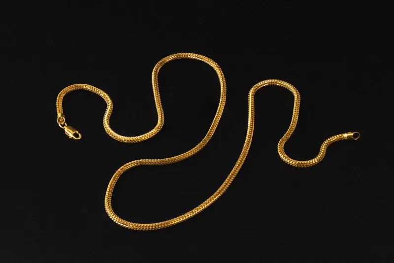 22ct Yellow Gold Franco Chain 21" 2.45mm 20.8g
