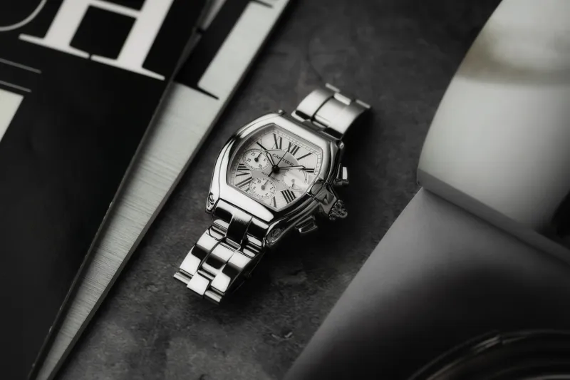 Cartier Roadster Chronograph XL 40x48mm Stainless Steel 2618 2008