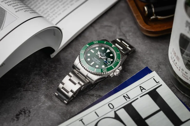 Rolex Submariner 40mm 'Hulk' Stainless Steel Oyster 116610LV 2019