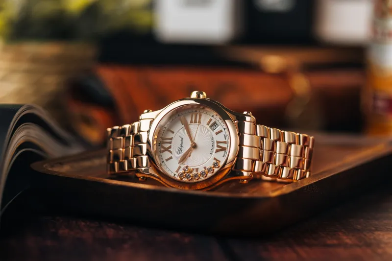 Chopard Happy Sport 36mm 18ct Rose Gold 274808-5002 2015