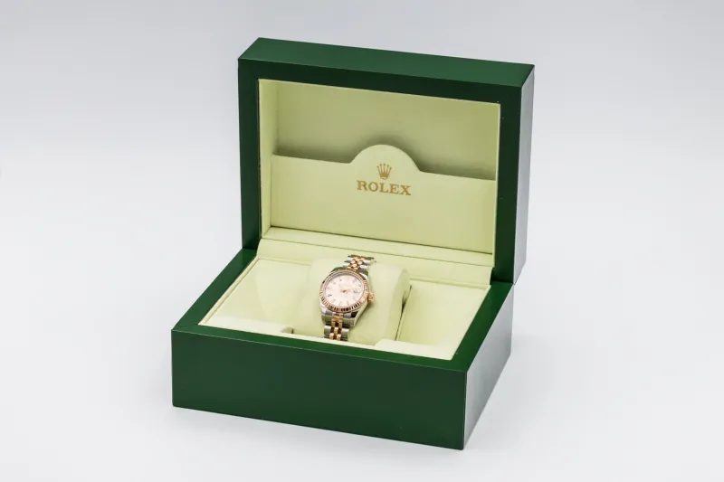 Rolex Lady DateJust 26mm Steel & 18ct Rose Gold Jubilee 179171 2006