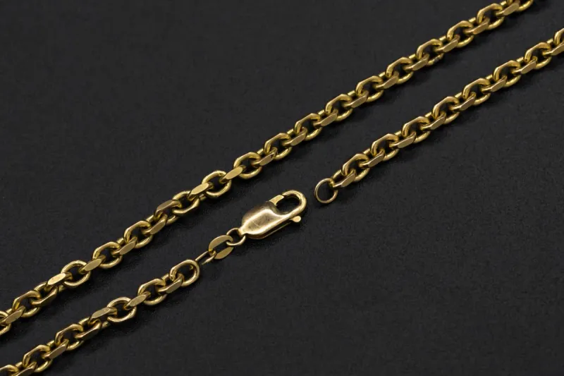 9ct Yellow Gold Hermes Link Chain 43.3g