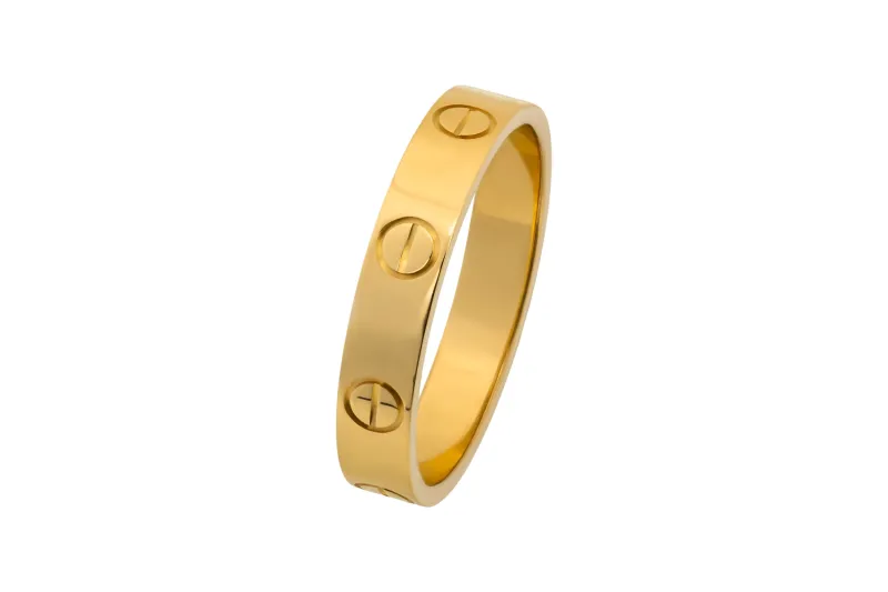 Cartier LOVE Ring 18ct Yellow Gold 3.6mm Size 53