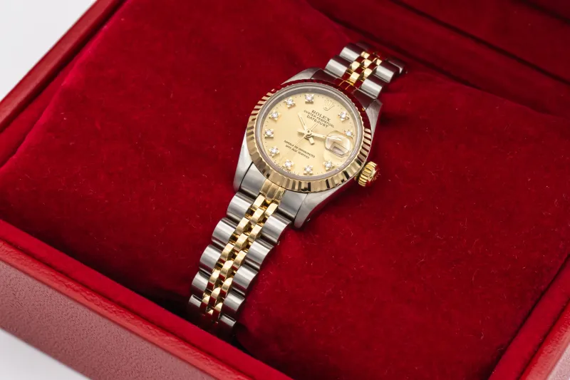 Rolex Lady DateJust 26mm Steel & 18ct Yellow Gold 69173 1993