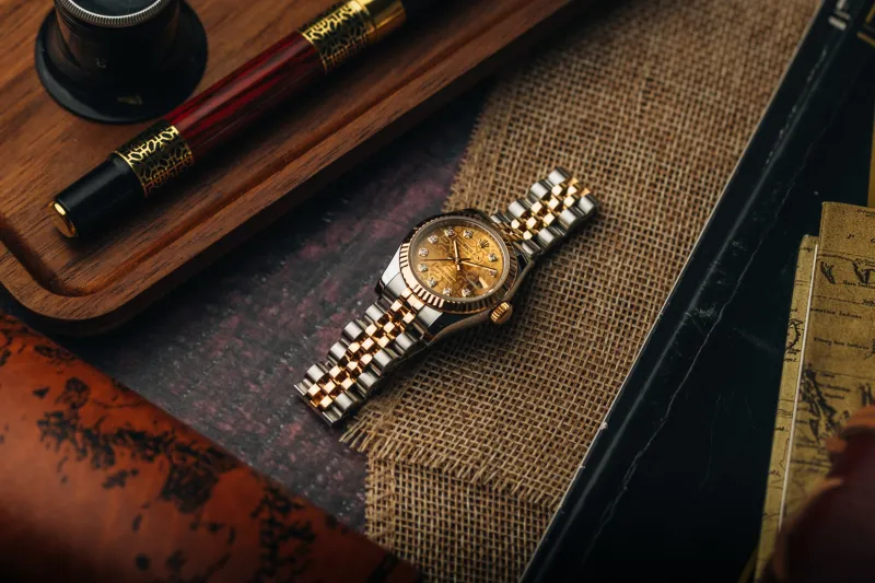 Rolex Lady DateJust 26mm Steel & 18ct Yellow Gold Jubilee 179173 2013