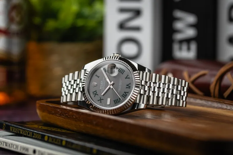 Rolex DateJust 41mm 'Wimbledon' Stainless Steel Jubilee 126334 2026 UNWORN