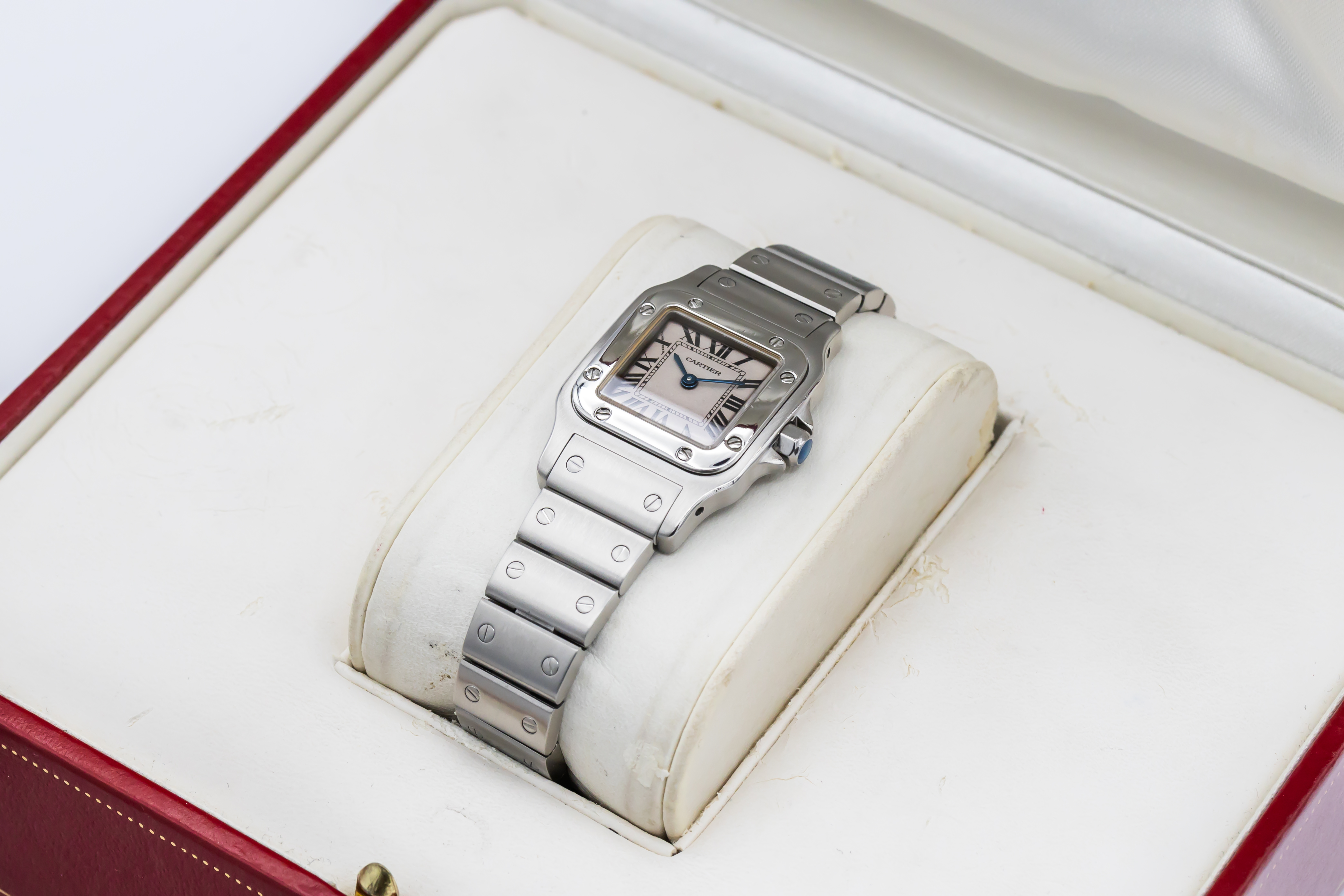 Cartier Santos Galbee 24mm Stainless Steel W20056D6/1565 Circa 2001