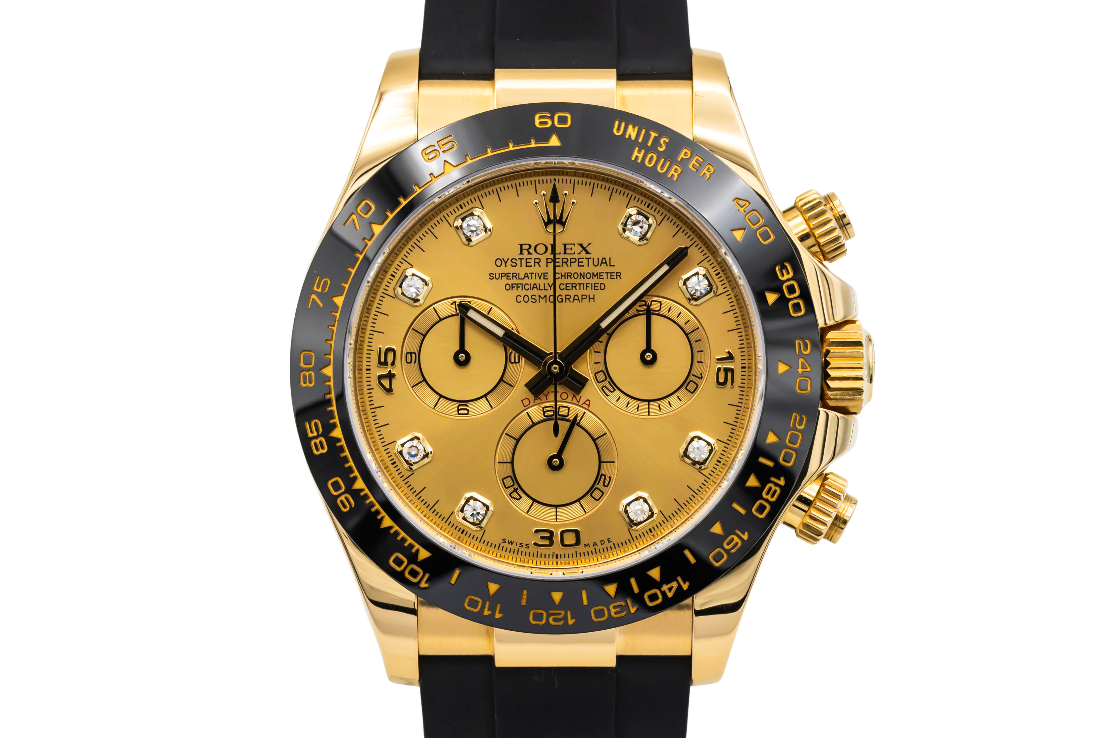 Rolex Cosmograph Daytona 40mm Black Oysterflex 116518LN 2018