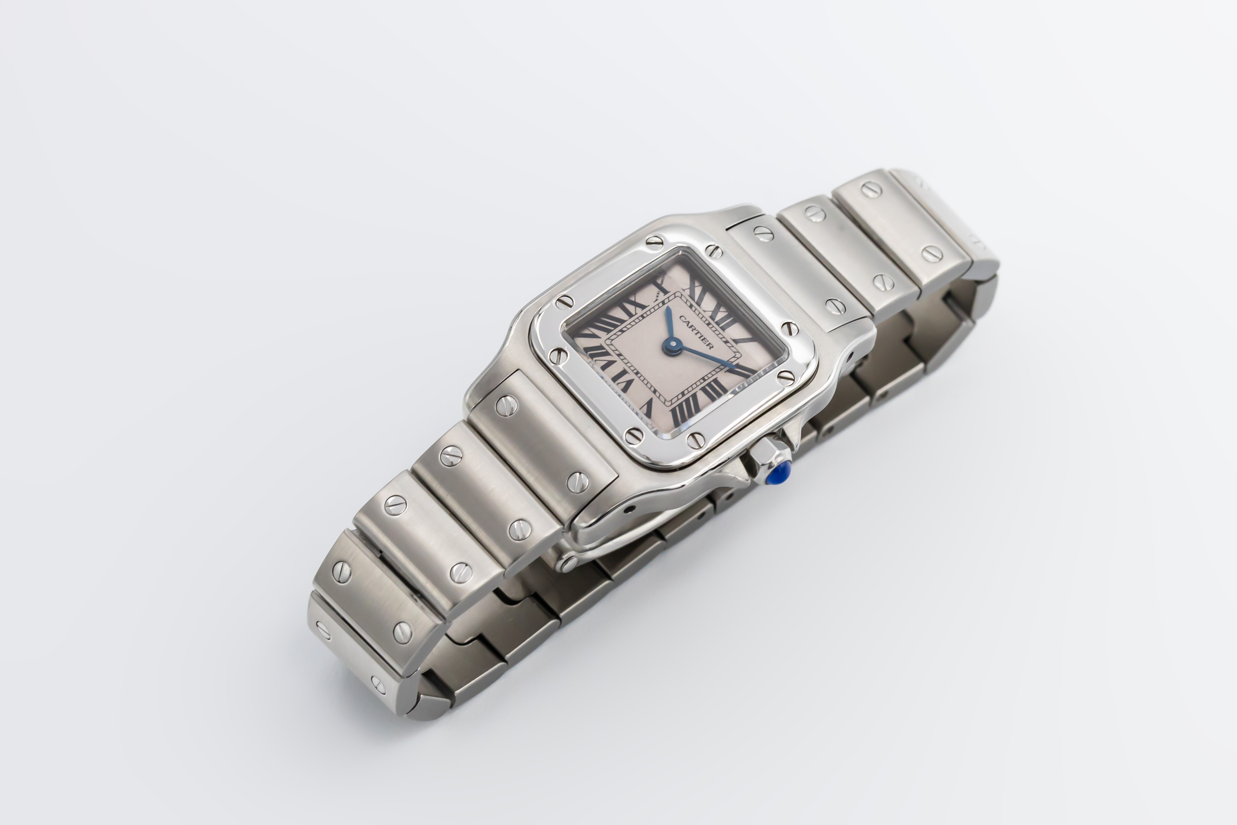 Cartier Santos Galbee 24mm Stainless Steel W20056D6/1565 Circa 2001