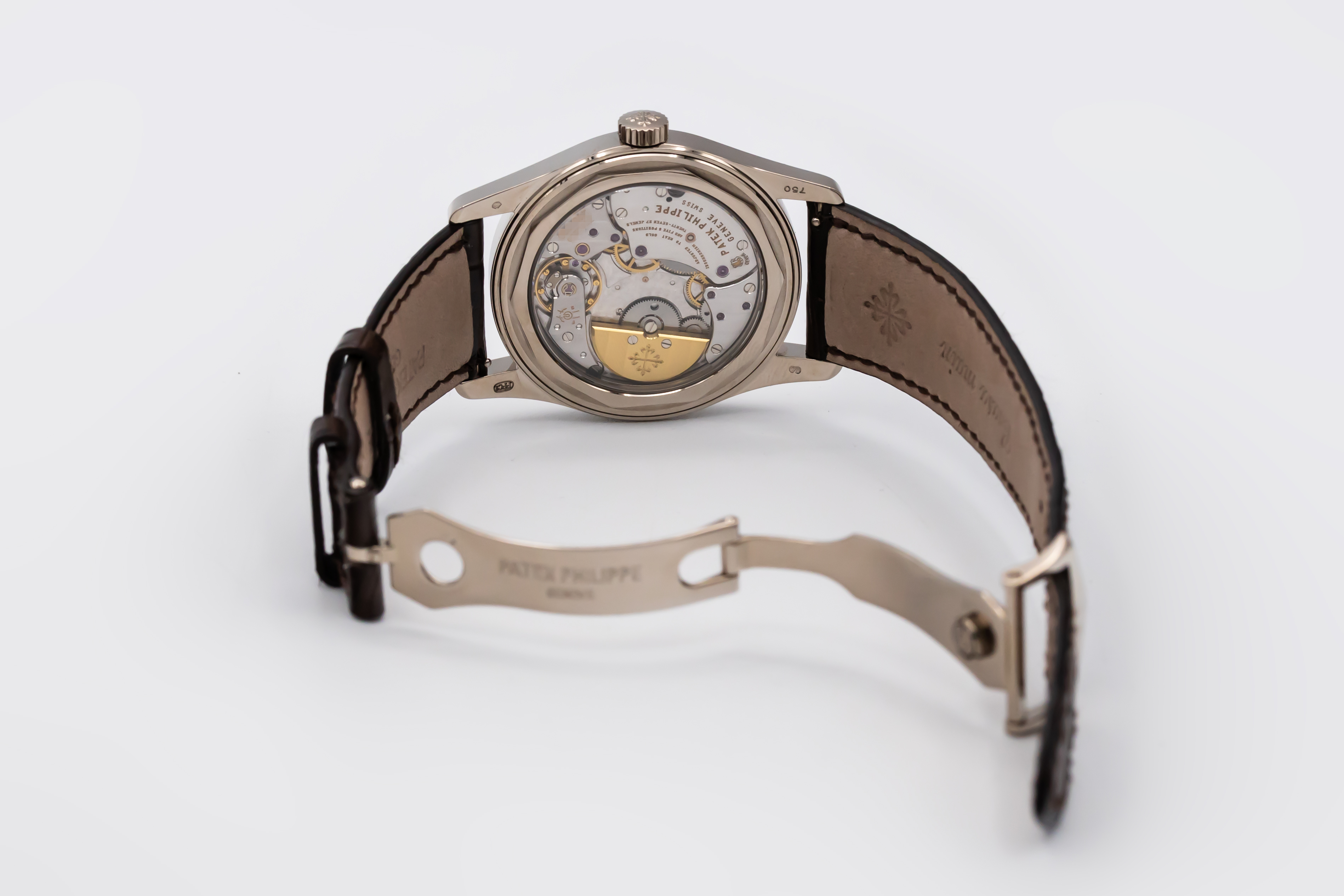Patek Philippe Calatrava 37mm Brown Leather 6000G-010 2007 UNWORN