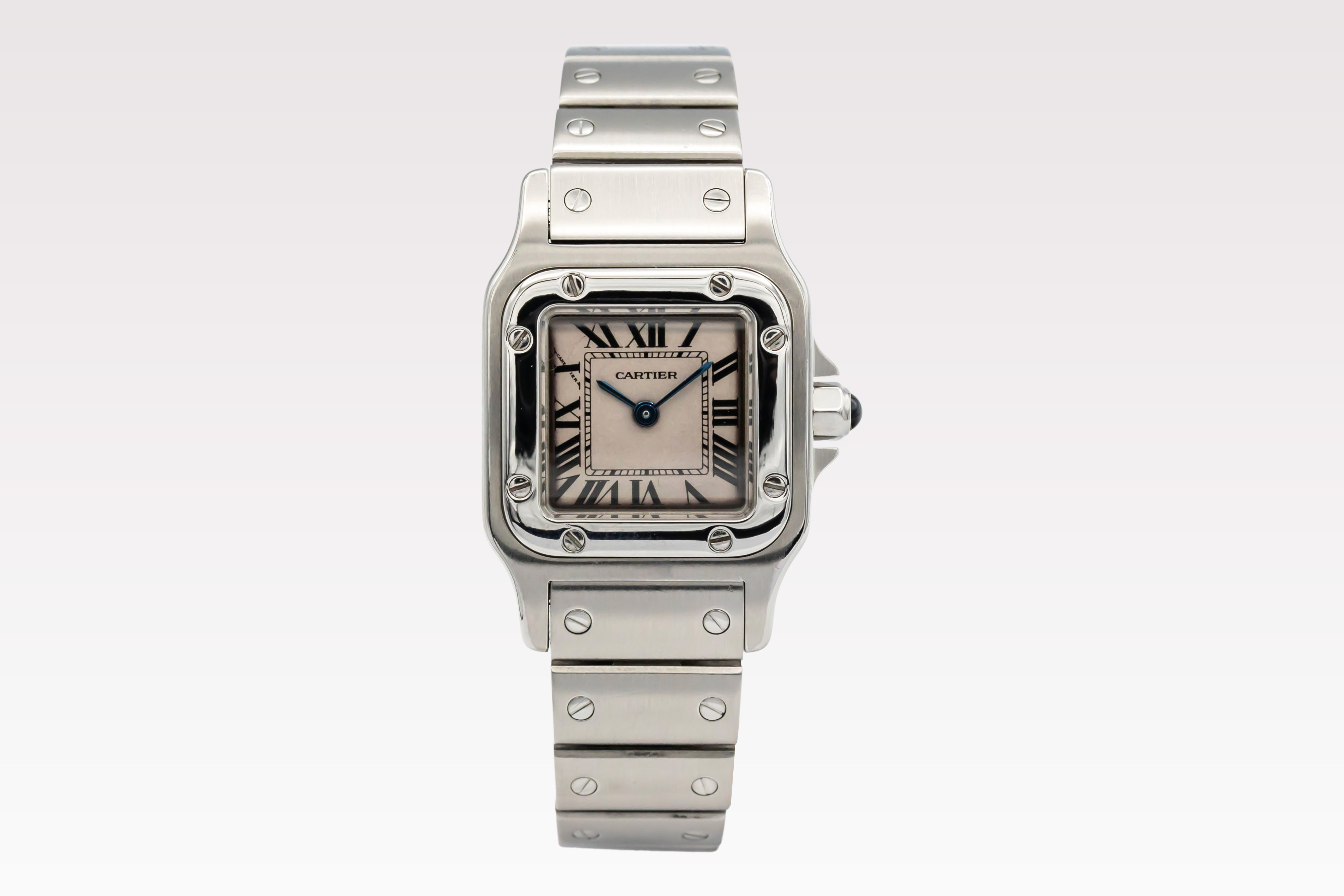 Cartier Santos Galbee 24mm Stainless Steel W20056D6/1565 Circa 2001