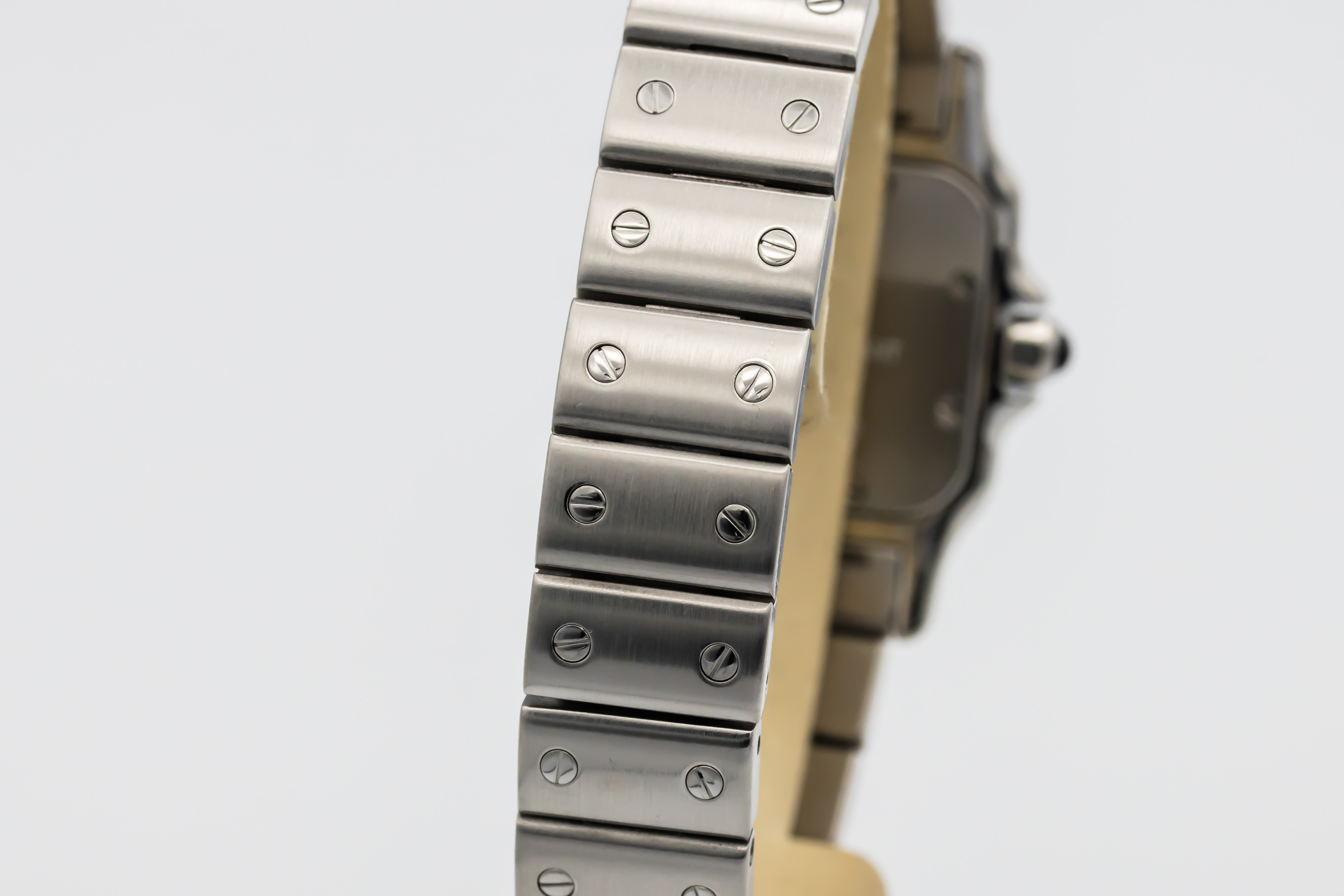 Cartier Santos Galbee 24mm Stainless Steel W20056D6/1565 Circa 2001