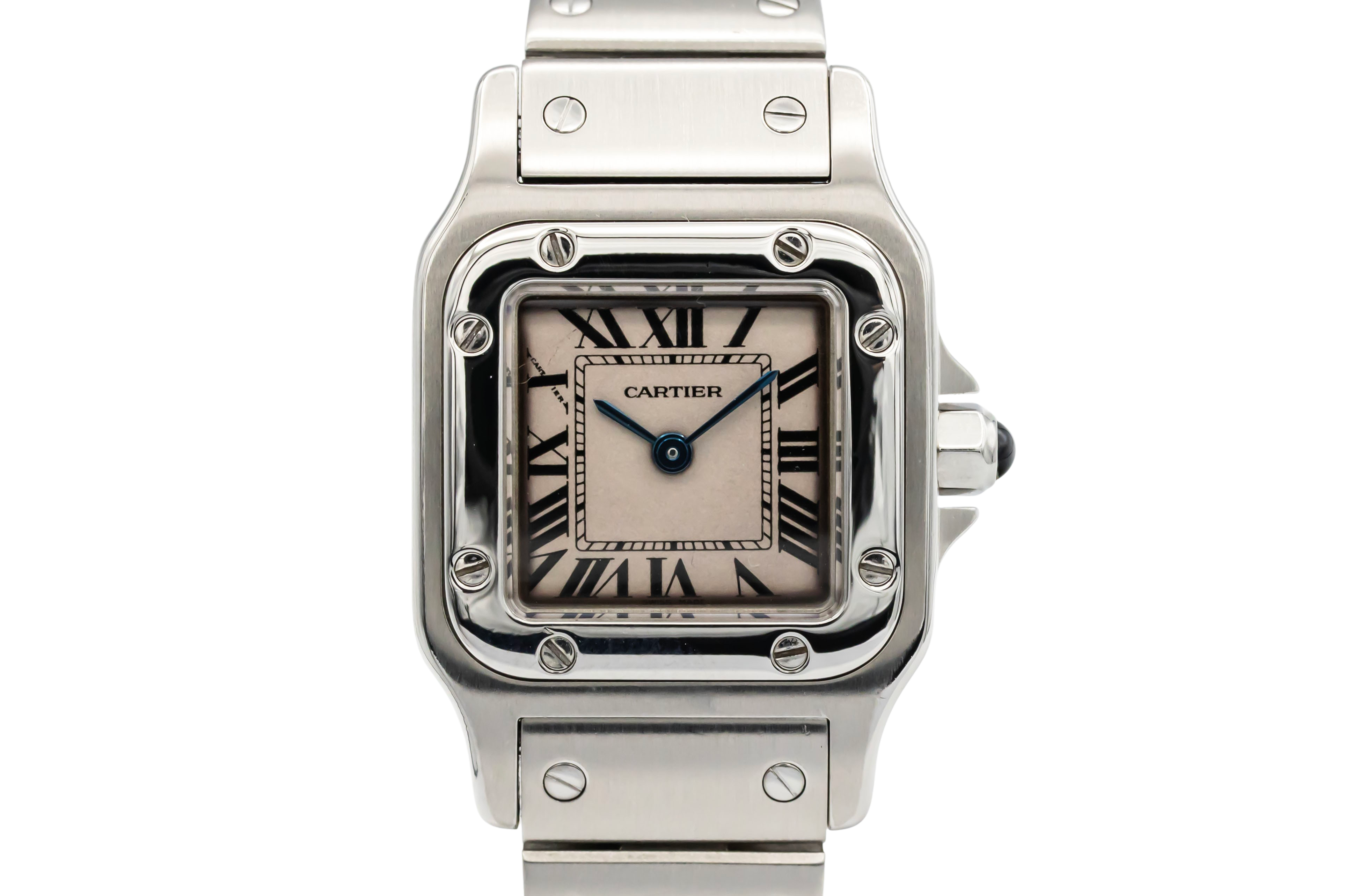 Cartier Santos Galbee 24mm Stainless Steel W20056D6/1565 Circa 2001