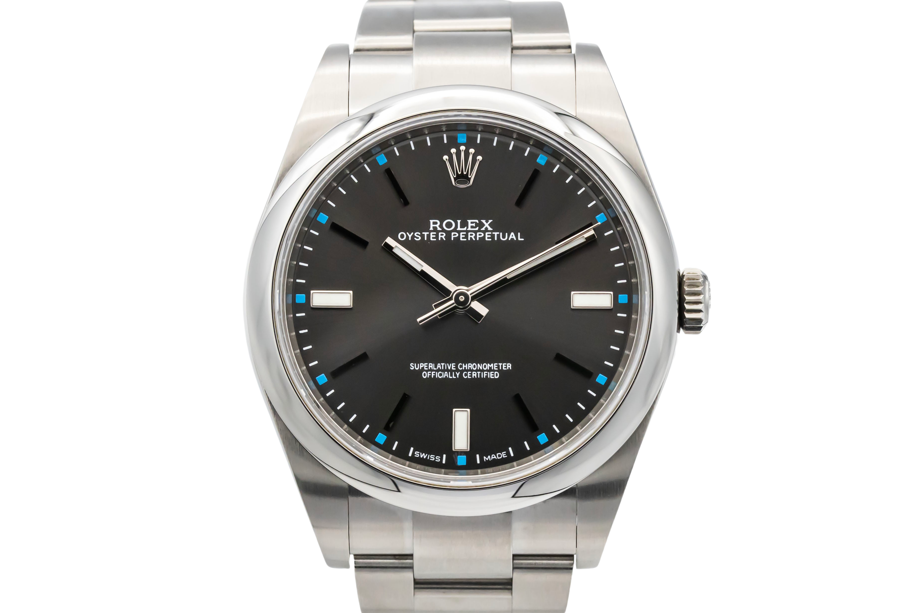 Rolex Oyster Perpetual 39mm Stainless Steel Oyster 114300 2019
