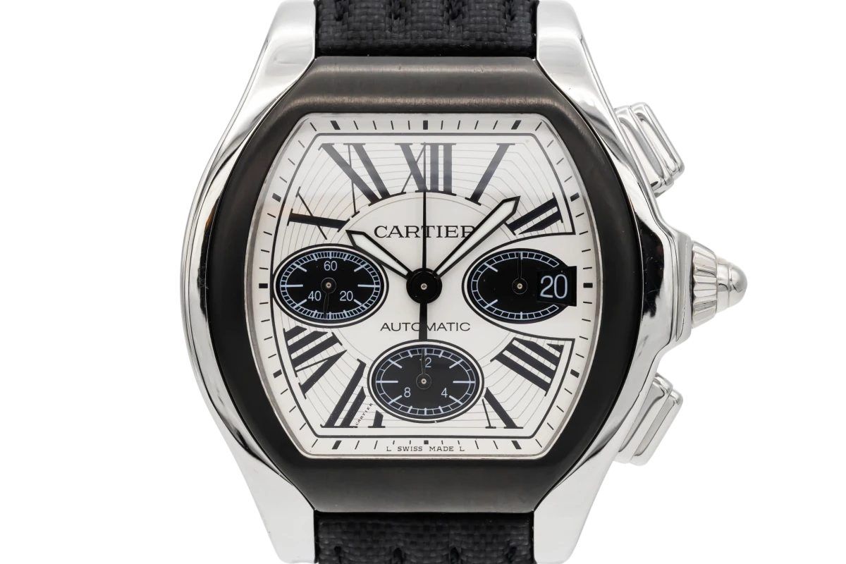 Cartier Roadster XL Chronograph 49mm Stainless Steel W6206020/3405