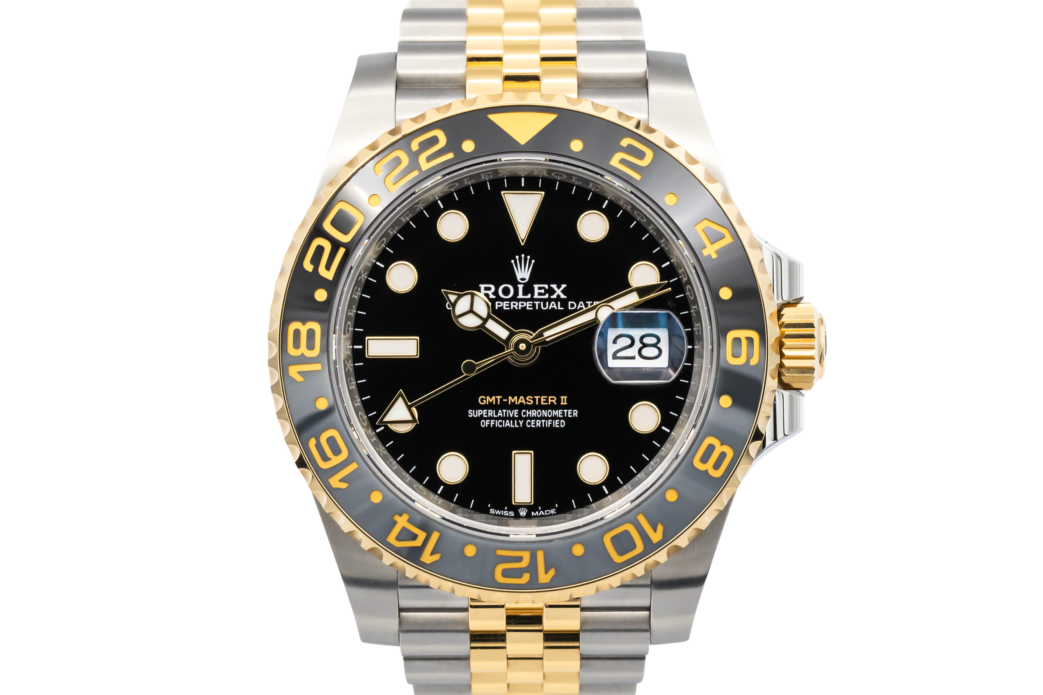 Rolex GMT-Master II 40mm Steel & 18ct Yellow Gold Jubilee 126713GRNR 2025