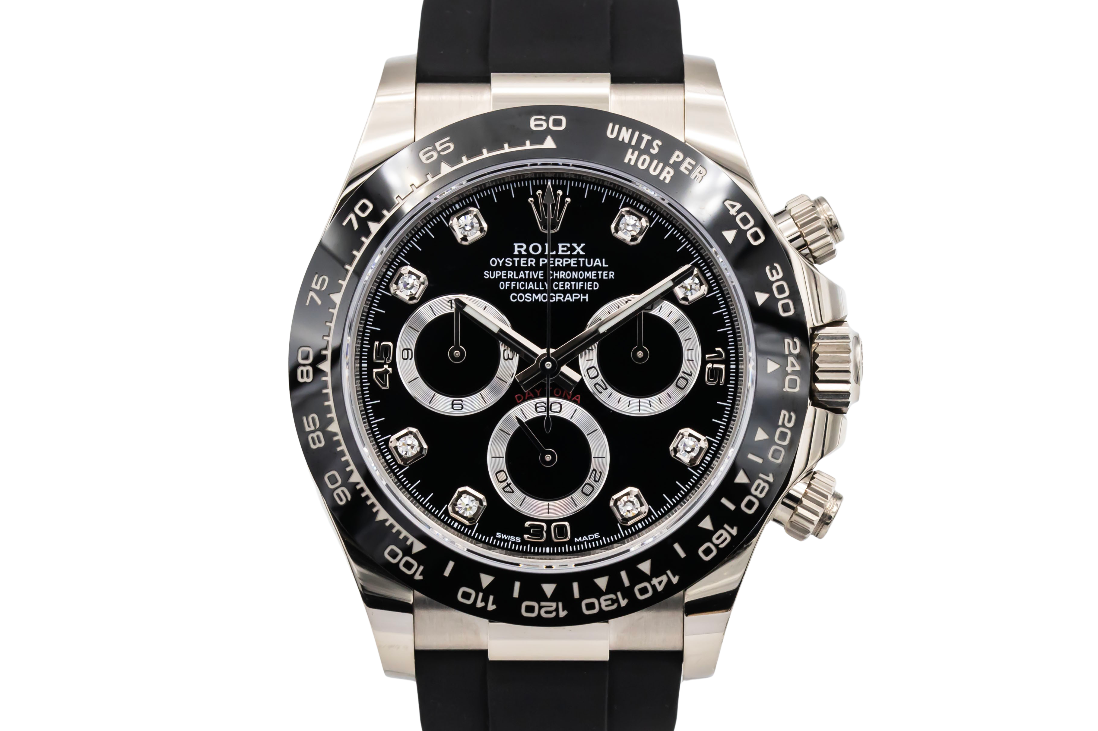 Rolex Cosmograph Daytona 40mm Black Oysterflex 116519LN 2023