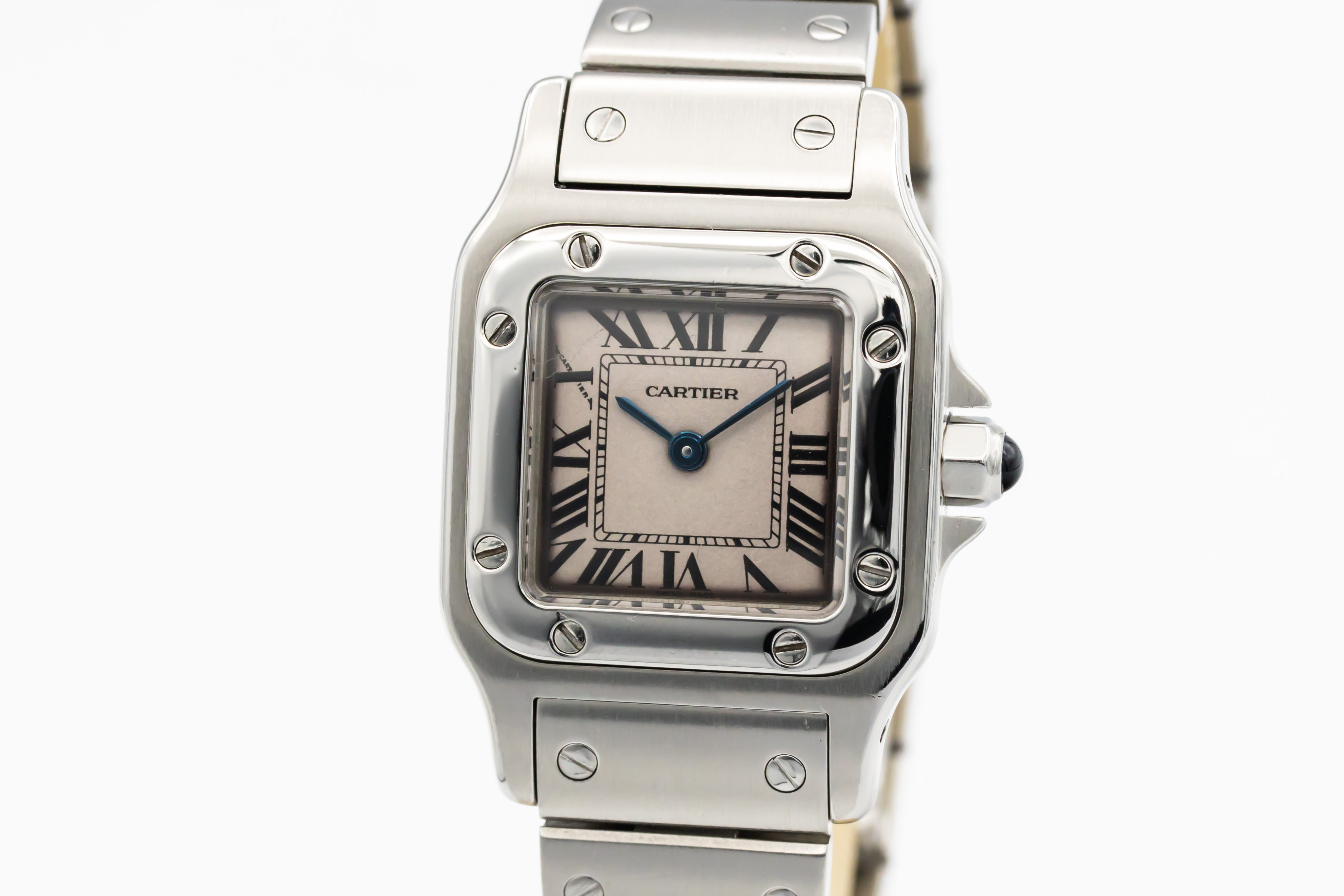 Cartier Santos Galbee 24mm Stainless Steel W20056D6/1565 Circa 2001