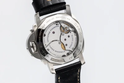 Panerai Luminor 8 Days GMT 44mm Black Leather PAM00233 2012