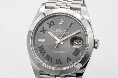 Rolex DateJust 41mm 'Wimbledon' Stainless Steel Jubilee 126300 2023