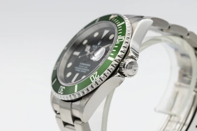 Rolex Submariner Date 40mm 'Kermit' Stainless Steel Oyster 16610LV 2006