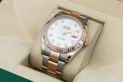 Rolex DateJust 41mm Steel & 18ct Rose Gold Oyster 126331 2019