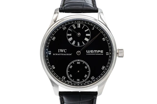 IWC Portuguese Regulateur Wempe 43mm Black Leather IW544302 Circa 2005