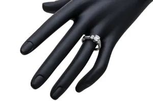 18ct White Gold Diamond Engagement Ring 0.89ct