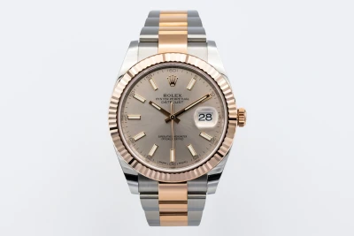 Rolex DateJust 41mm Steel & 18ct Rose Gold Oyster 126331 2019
