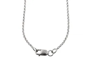 18ct White Gold Diamond Necklace 4.3g