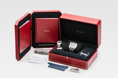 Cartier De Santos Skeleton 39.8mm Stainless Steel WHSA0015 2024