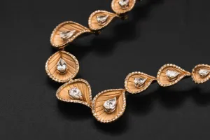 Annamaria Cammilli Collier Premiere 18ct Rose Gold Necklace 3.01ct