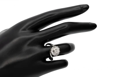 18ct White Gold Diamond Ring  0.35ct