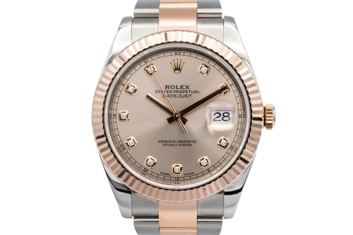 Rolex DateJust 41mm Steel & 18ct Rose Gold Oyster 126331 2018
