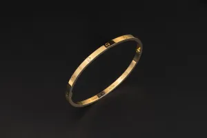 Cartier Classic LOVE Bracelet 18ct Yellow Gold Size 18 3.75mm – With Screwdriver