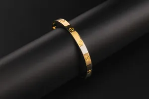 Cartier Classic LOVE Bracelet 18ct Yellow Gold Size 19 6.1mm With Screwdriver