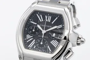 Cartier Roadster 39mm Stainless Steel W62020X6 Circa 2010